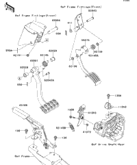 Brake Pedal/Throttle Lever
