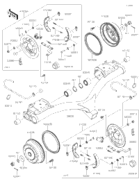 Rear Hubs/Brakes