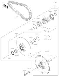 Driven Converter/Drive Belt