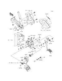 Brake Pedal/Throttle Lever
