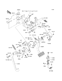 Brake Pedal/Throttle Lever