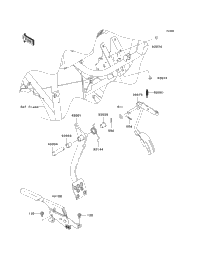 Brake Pedal/Throttle Lever
