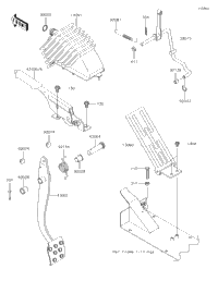 Brake Pedal/Throttle Lever