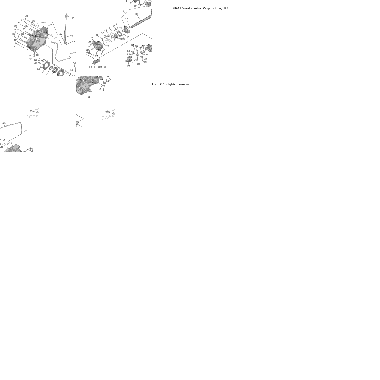 Middle Drive Gear