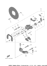 Rear Brake Caliper 2