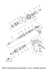 Middle Drive Gear