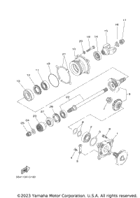 Middle Drive Gear