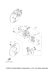 Front Brake Caliper