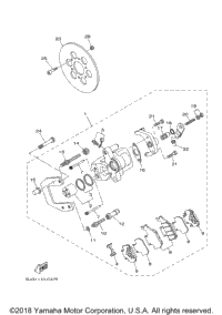 Rear Brake Caliper