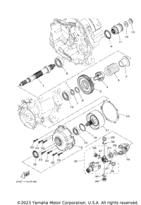 Middle Drive Gear