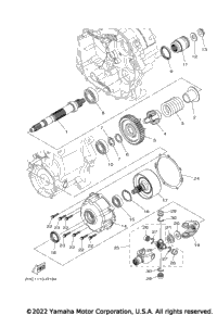 Middle Drive Gear