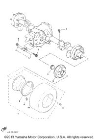 Rear Axle Mount Wheel