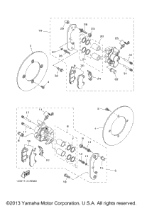 Rear Brake Caliper