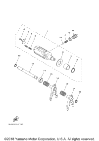 Shift Cam Fork