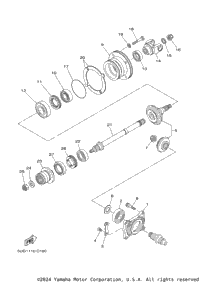Middle Drive Gear