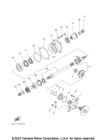 Middle Drive Gear