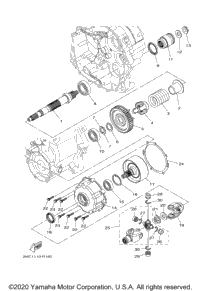 Middle Drive Gear