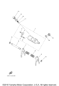 Shift Cam Fork