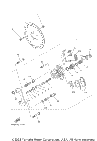 Rear Brake Caliper 2