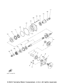 Middle Drive Gear