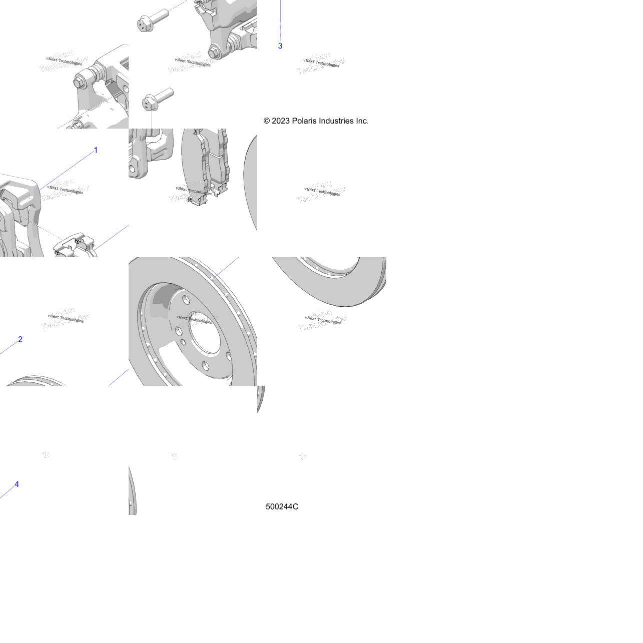 Brakes, Caliper, Front