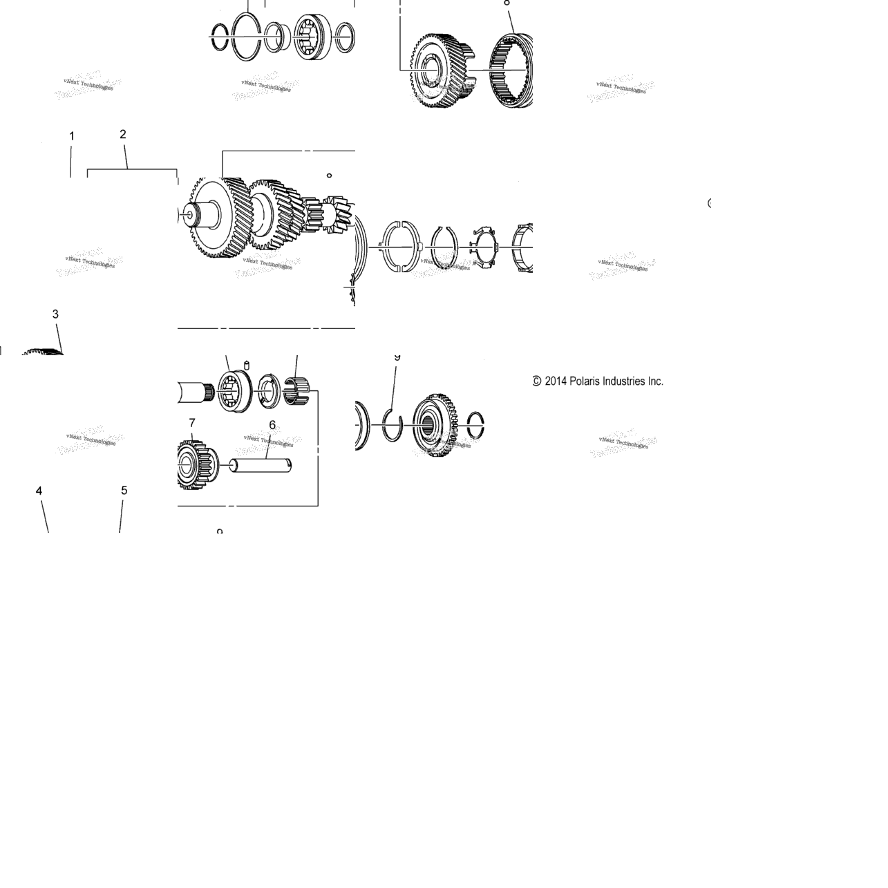 Drive Train, Transmission, Reverse Gear All Options
