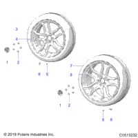 Wheels, Front And Rear T20aaphd All Options (C0513232)