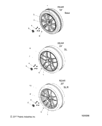 Wheel, Rear All Options
