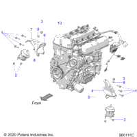 Engine, Mounting All Options