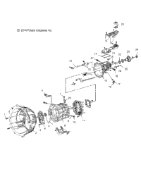 Drive Train, Transmission Case Comp. All Options