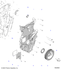 Engine, Front Cover Assembly
