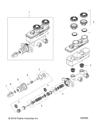 Brakes, Master Cylinder Asm