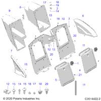 Body, Rear Storage Compartments T21aargb/Sgd All Options