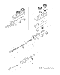 Brakes, Master Cylinder Asm. All Options