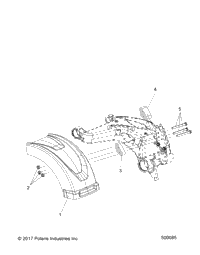 Body, Rear Wheel Fender (500085)