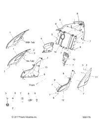 Body, Rear Asm., Lower All Options