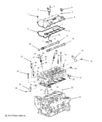 Engine, Cylinder Head And Related Parts All Options