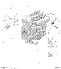 Engine, Mounting
