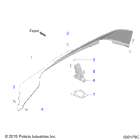 Body, Wind Deflector T23aafgb/Rgb/Hb (500179C)