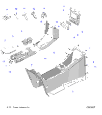 Body, Center Console T23aafgb/Hb/Pgd/Hd/Rgb/Hb