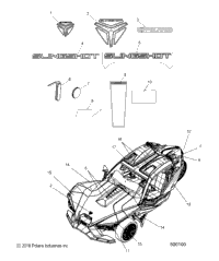 Body, Emblems & Reflectors T19aapfaay/Aby/Acy