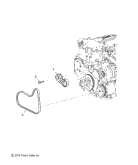 Engine, Pulleys And Belts/Acc. Drive All Options