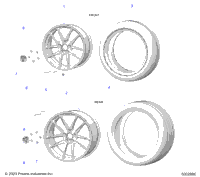 Wheels, Front And Rear