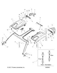 Body, Sunshade Asm. All Options