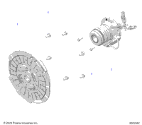Drive Train, Clutch Asm. Auto T24aashd/Thd