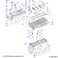 Engine, Head Asm & Valves All Options
