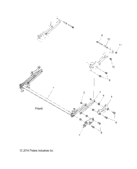 Chassis, Hood Hinge Mounting All Options