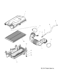 Engine, Air Intake System All Options