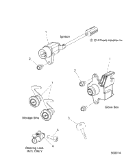 Electrical, Ignition Switch/Lock Set All Options