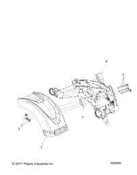 Body, Rear Fender Ah/Bh (500085)